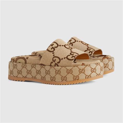 dragom gucci slides|Gucci platform slide sandals women.